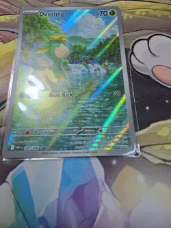 Pokemon Company Deerling 091/086 White Flare Illustration Rare Holo 70 HP EN - Image 2