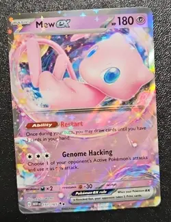 POKEMON Mew ex - 151/165 - Double Rare Scarlet & Violet 151 - Image 1