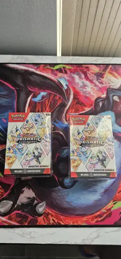 Pokemon Prismatic Evolutions Booster Bundle Lot Of 2 Brand New Factory Sealed - Image 1