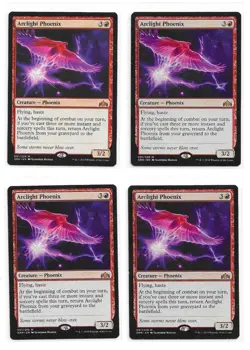 X4 Arclight Phoenix Guilds Of Ravnica Magic the Gathering MTG NM Mint Playset - Image 1