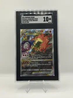 Pokemon 2022 Charizard Vstar SWSH262 UPC Promo SGC 10 Gem Mint - Image 1
