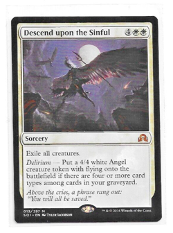 Descend Upon the Sinful Shadows Over Innistrad MTG NM - Image 1