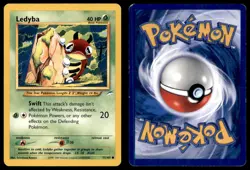 Ledyba 71 105 C Neo Destiny Pokemon MP - Image 3