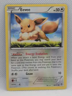 EEVEE 80/111 C FURIOUS FISTS POKEMON NM/M EEVEE - Image 1