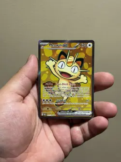 Pokemon TCG Meowth EX Ultra Rare 107/088 Perfect Order English Pack Fresh - Image 4
