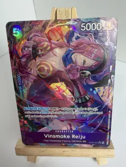One Piece CCG Vinsmoke Reiju EB03-031 SR Alt Art Foil English NM - Image 3