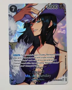 Ms. All Sunday (SP) OP14-084 The Time of Battle Foil - Image 1