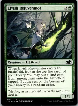 Magic the Gathering Elvish Rejuvenator Jumpstart 2022 MTG Free Shipping! - Image 1