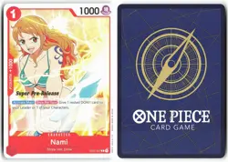 Nami ST01-007 Super Pre-Release Starter Deck 1: Straw Hat Crew One Piece Card - Image 1