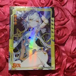 Tomimi ARKNIGHTS Fantasy Waifu Set ACG Girl Holo Goddess Anime Card - Image 1