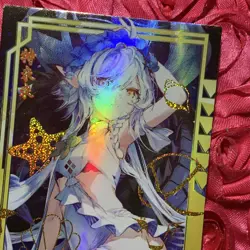 Tomimi ARKNIGHTS Fantasy Waifu Set ACG Girl Holo Goddess Anime Card - Image 2