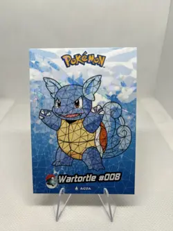 Wartortle #8 - Cracked Ice Holo - Crystal Collection 2024 - Pokemon Card - Image 1