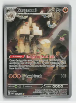 Pokemon - Garganacl - 202/182 SV04: Paradox Rift - Illustration Rare - NM - Image 1