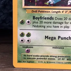 Pokemon TCG - Nidoqueen Jungle 7/64 - Holo Rare - 1999 - Image 2