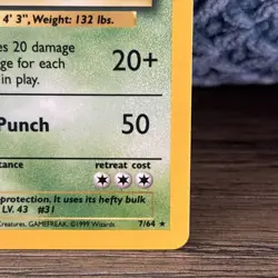 Pokemon TCG - Nidoqueen Jungle 7/64 - Holo Rare - 1999 - Image 3