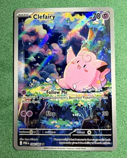 Pokemon Clefairy Illustration Rare Holo Surging Sparks 094/088 70 HP 2026 - Image 1