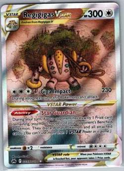 Regigigas VSTAR GG55/GG70 Crown Zenith: Galarian Gallery - Pokemon Card - NM - Image 1