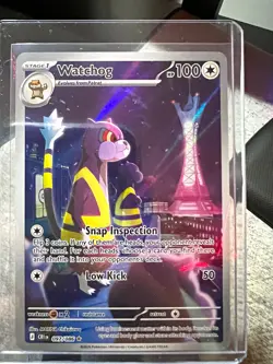 Nintendo Watchog 097/086 Chilling Reign Rare Holo EN 100HP Stage 1 - Image 1