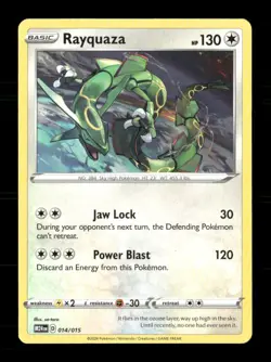 Rayquaza 014/015 McDonald's Promos 2024 NM/M Pokemon - Image 1