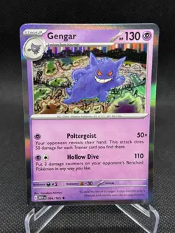 151 Gengar 094/165 Rare Pokemon Holo NM/M - Image 1