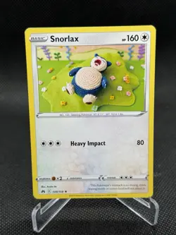 Snorlax 109/159 Rare Crown Zenith Pokemon - Image 1
