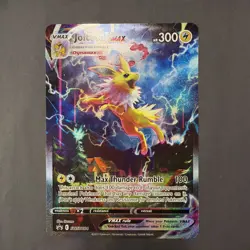 JOLTEON VMAX SWSH184 HOLO P SWORD & SHIELD PROMO POKEMON JUMBO NM/M - Image 1