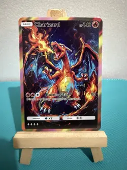 Charizard Pokemon Card DISPLAY ART CARD - Image 1