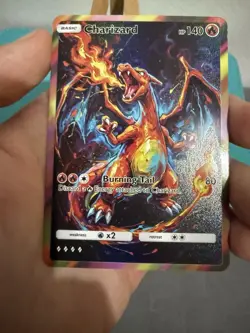 Charizard Pokemon Card DISPLAY ART CARD - Image 2