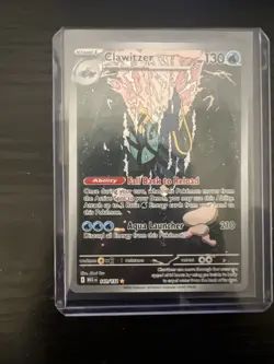 Clawitzer 141/132 Pokemon Mega Evolution 2025 IR - Image 1