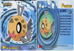 Feebas #33 Topps Advanced Trading Cards Pokemon LP - Image 1