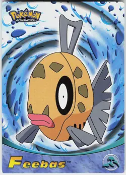 Feebas #33 Topps Advanced Trading Cards Pokemon LP - Image 2