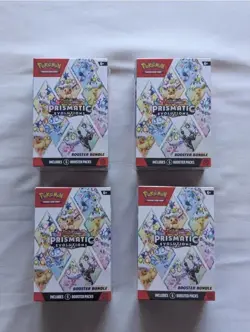 Pokemon TCG | Prismatic Evolutions Booster Bundle | Brand New & Sealed ✅ x4 - Image 1