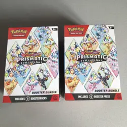 Pokemon TCG Prismatic Evolutions Booster Bundle x 2 Brand New Factory Sealed - Image 1