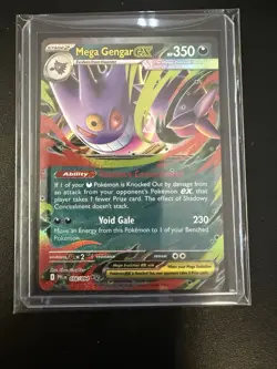 Mega Gengar ex 056/094 Double Rare Phantasmal Flames PFL EN Pokemon Card NM - Image 1