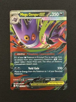 Mega Gengar EX - 056/094 - Phantasmal Flames - NM - Pokemon Card - Image 1