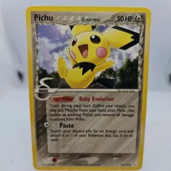 Pichu 76/110 ex holon phantoms Common Pokemon Card - Image 1