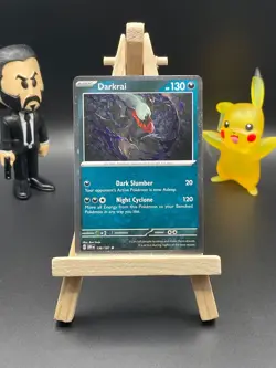 Pokemon Obsidian Flames Darkrai 136/197 Cosmos Exclusive Galaxy Holo NM - Image 1