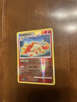 2008 Pokemon Rapidash 22/100 Reverse Holo Stormfront Rare - Image 1