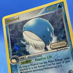 Wailord 14/92 Legend Maker Reverse Holo Pokemon Card NM* - Image 3