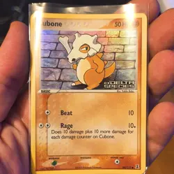 The Pokemon Company Cubone 60/113 Delta Species Reverse Holo Pokemon TCG ENG - Image 1