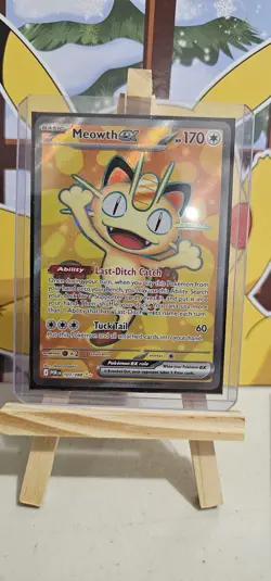 Pokemon TCG - Meowth EX (FULL ART) - Perfect Order - 107/88 - ULTRA RARE - Image 1