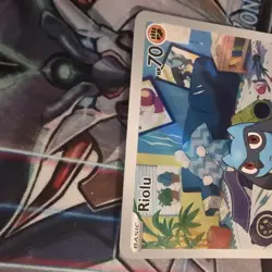 Pokemon Riolu TCG Scarlet & Violet Base Set Holo Illustration Rare Card 215/198 - Image 3