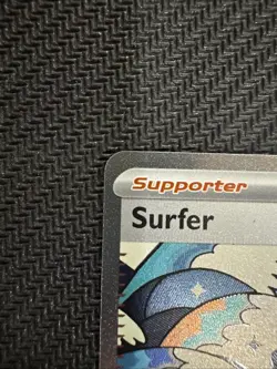 🔥Pokemon TCG Surfer 293/217 SIR Full Art Ascended Heroes Pack Fresh Mint🔥 - Image 3