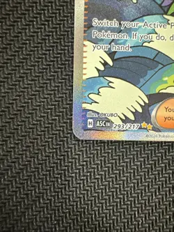 🔥Pokemon TCG Surfer 293/217 SIR Full Art Ascended Heroes Pack Fresh Mint🔥 - Image 5