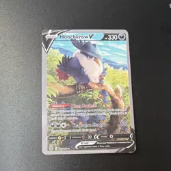 Pokemon Honchkrow V 162/172 SWSH09 Brilliant Stars Alt Full Art Holo UR EN - Image 1