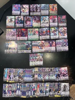 HUGE VANGUARD CARDFIGHT!! TCG Card Game Lot DARK IRREGULARS With RR R PR C Cards - Image 1