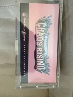 Pokemon TCG Chaos Rising Pokemon Center ETB SEALED - ACRYLIC CASE INCLUDED - Image 2