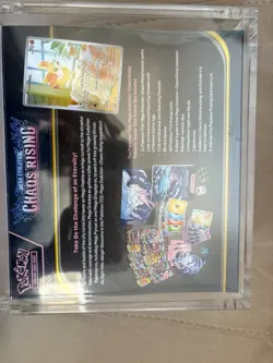 Pokemon TCG Chaos Rising Pokemon Center ETB SEALED - ACRYLIC CASE INCLUDED - Image 5