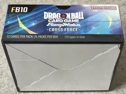 Dragon Ball Super Fusion World FB10 Cross Force Booster Box New & Sealed FAST🚚✅ - Image 5