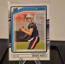 Panini Donruss 2024 Rated Rookie Drake Maye #379 New England Patriots - Image 2